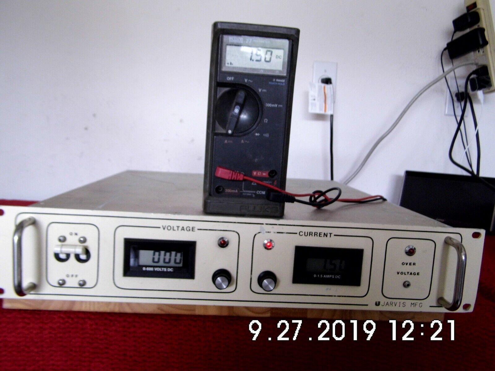 Power Ten Inc. 3402D-6001.5 600Vdc 1.5A DC Power Supply, Functionally Tested Power Ten Inc. 3402D-6001.5 600Vdc 1.5A DC Power Supply, Functionally Tested